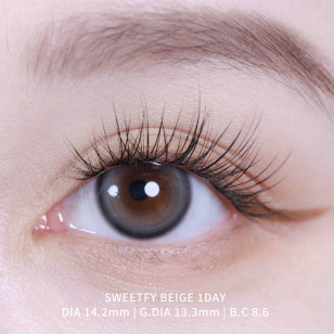 LensVery 1Month – Sweetfy Gray 月拋 2片裝